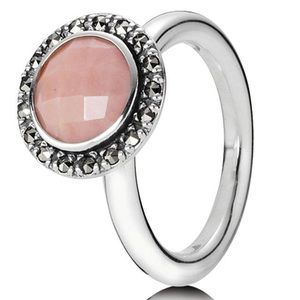 Pandora Pink Opal, Silver Ring